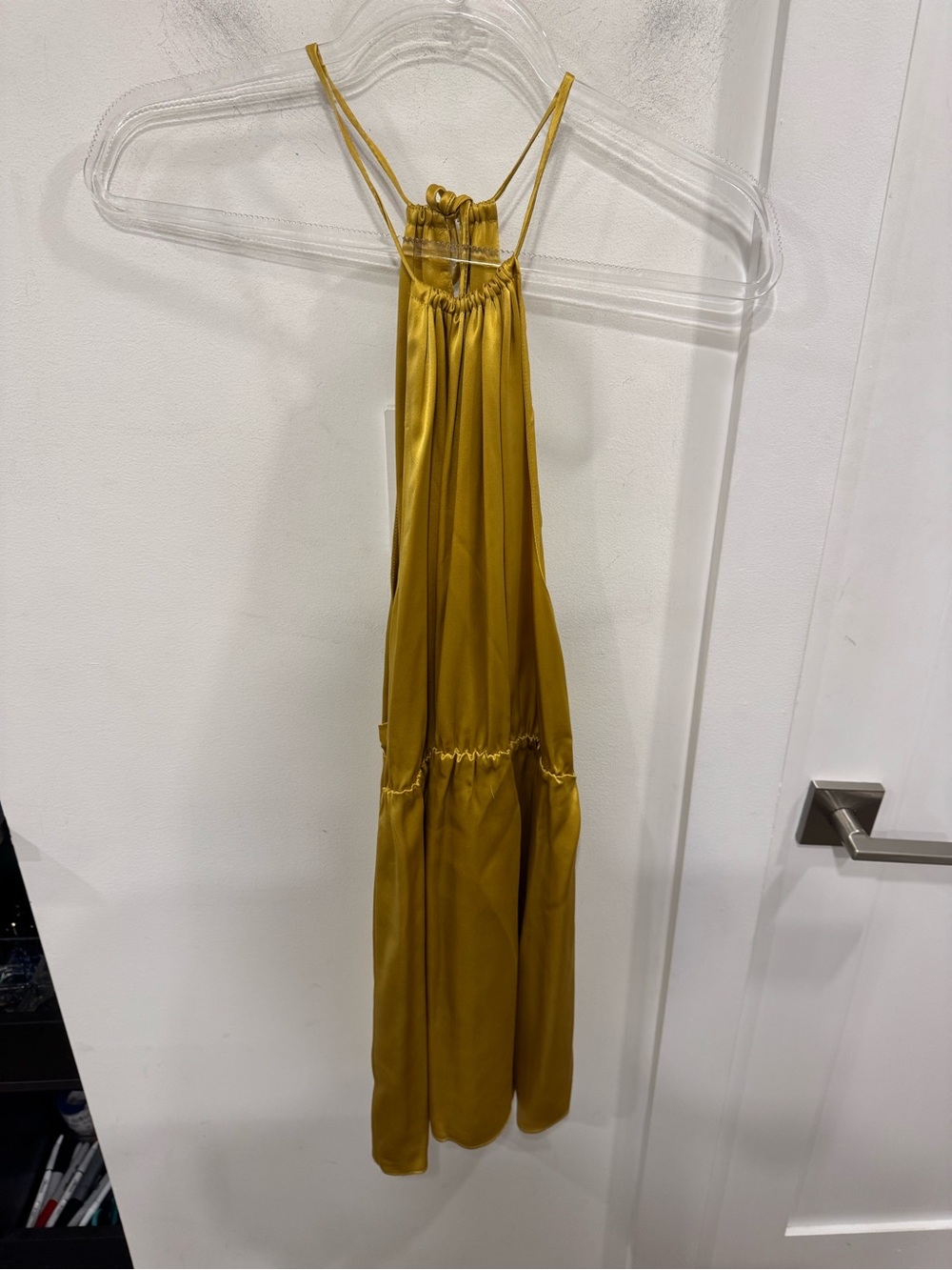 Jennifer Hope Deep Side Halter Dress